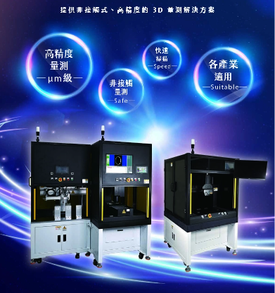 非接觸式三維輪廓量測系統